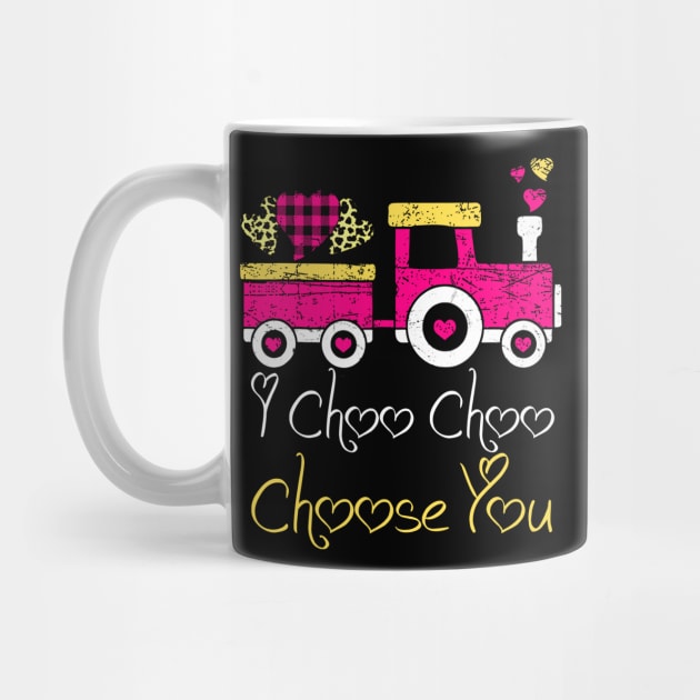 Kids I Choo Choo Choose You Valentines Day Train Toddler Boy by ReneeShitd